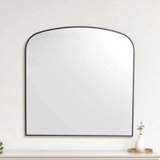 Large Black Framed Arched Wall
