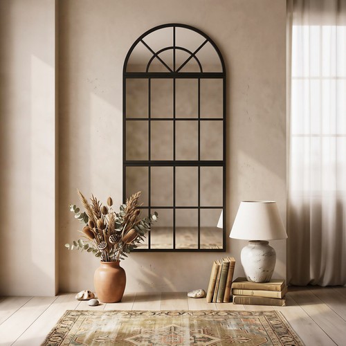 Large arched wall mirror - large,