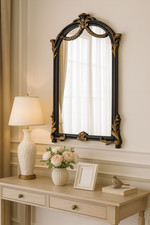 Vintage Black and Gold Ornate