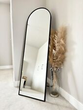 Modern Tall Metal Frame Mirror