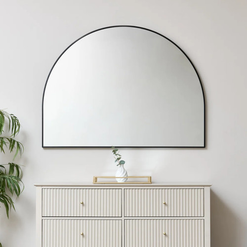Large black arched - black, wall